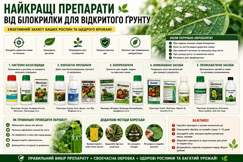 Препарати від білокрилки