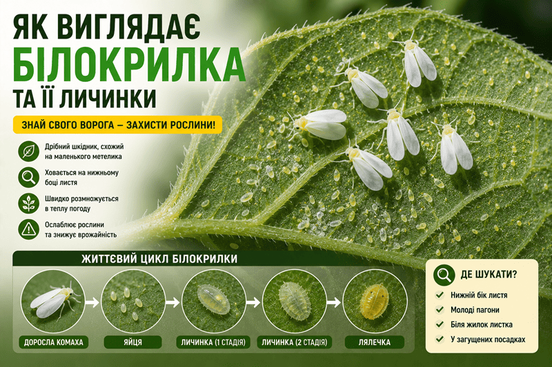 Як виглядає білокрилка