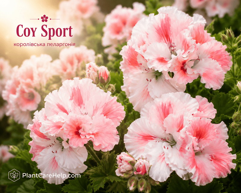 Королівська пеларгонія COY Sport
